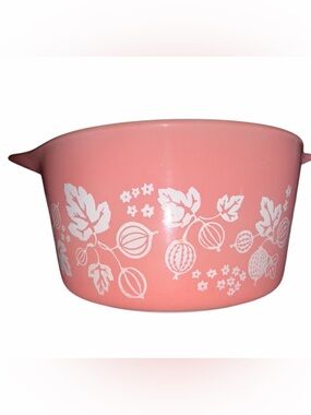 Pyrex Small Gooseberry Cinderella Vintage Mixing Bowl, 1 Quart, #473